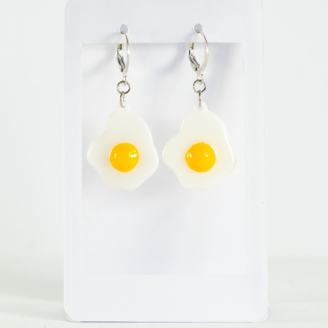 Aretes Huevo frito
