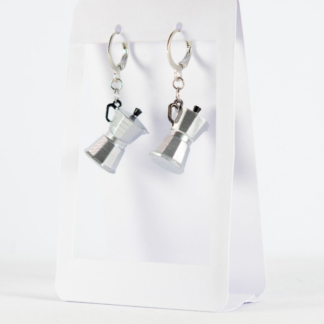 Aretes Cafetera italiana