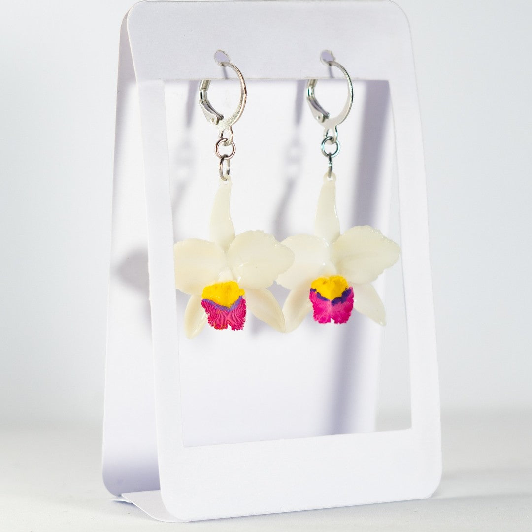 Aretes Orquídea