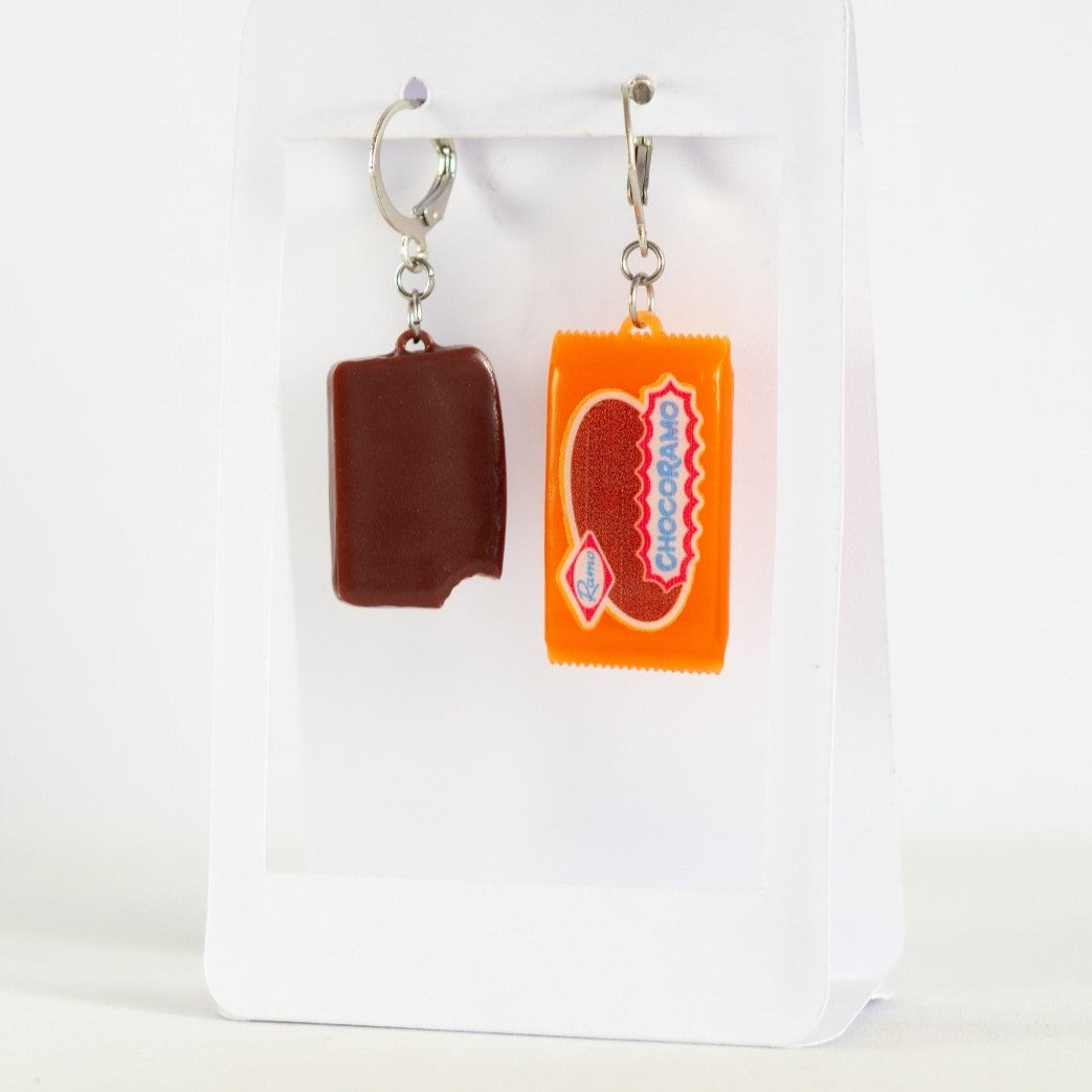 Aretes Chocoramo + abierto