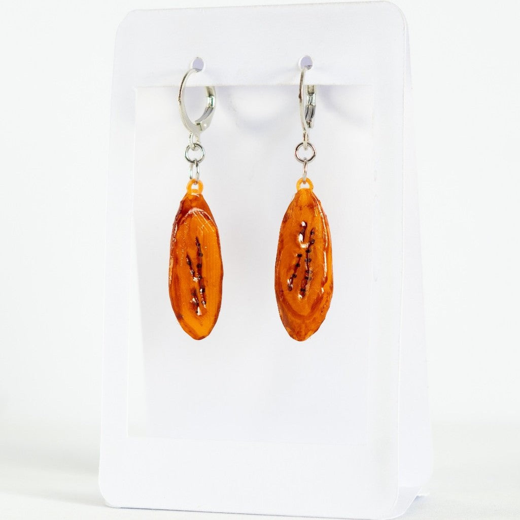 Aretes Tajada platano