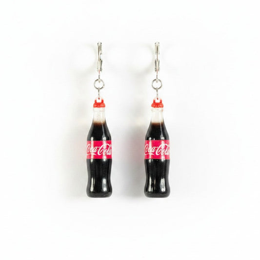 Aretes Cocacola