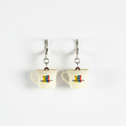 Aretes Taza de café