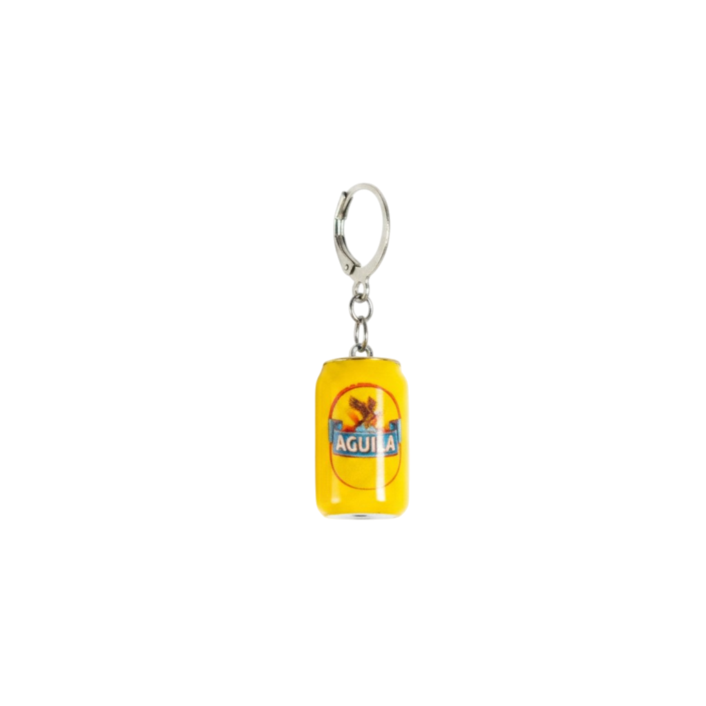 1 Arete Cerveza Aguila en lata