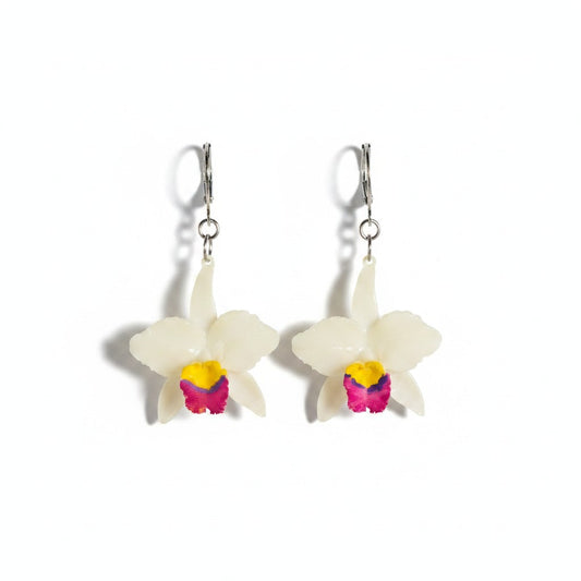 Aretes Orquídea
