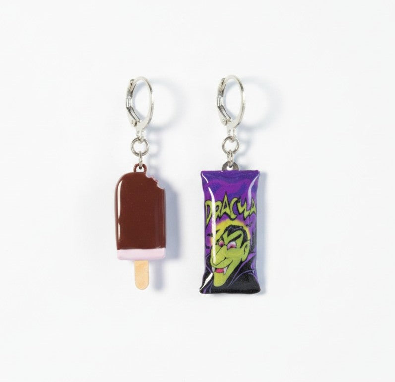 Aretes Paleta Drácula sin empaque