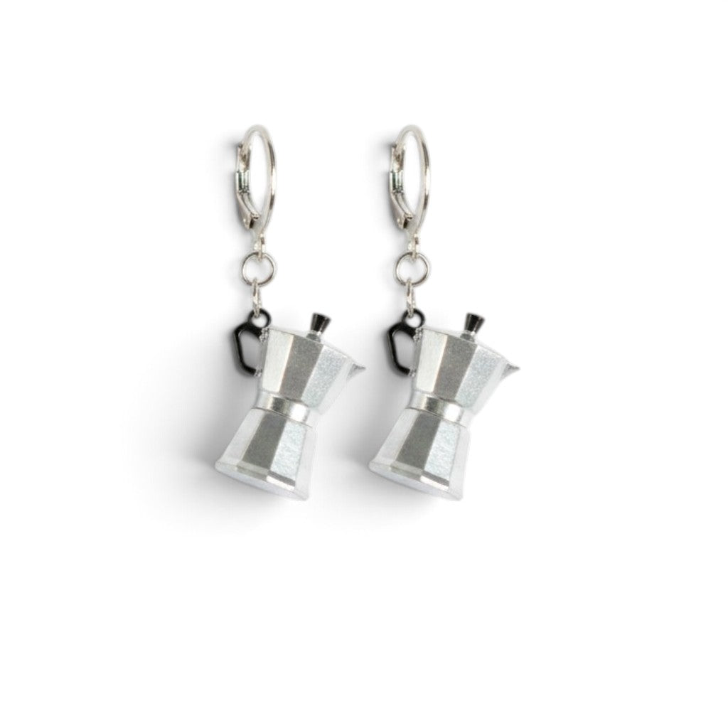 Aretes Cafetera italiana