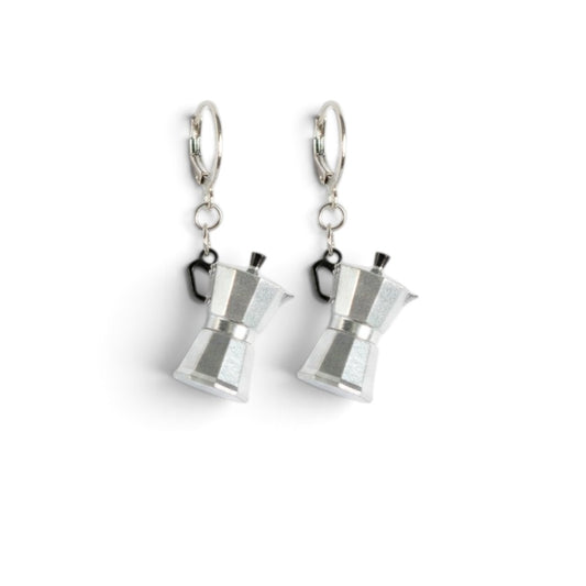 Aretes Cafetera italiana