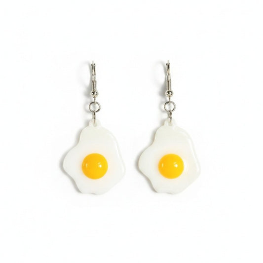 Aretes Huevo frito